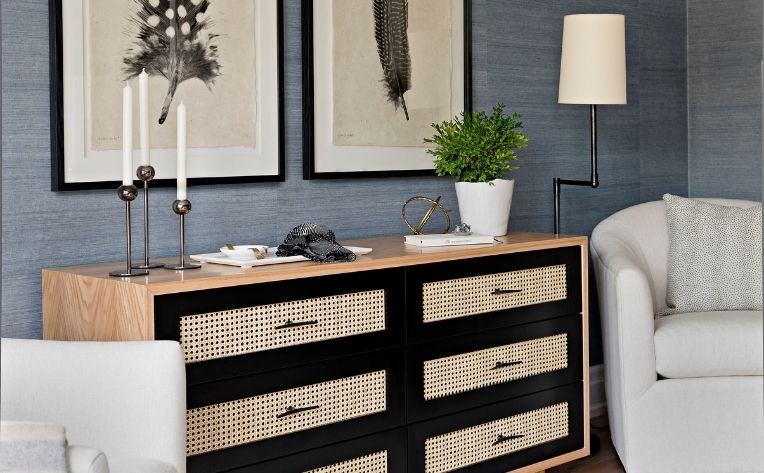 using blue in interior design